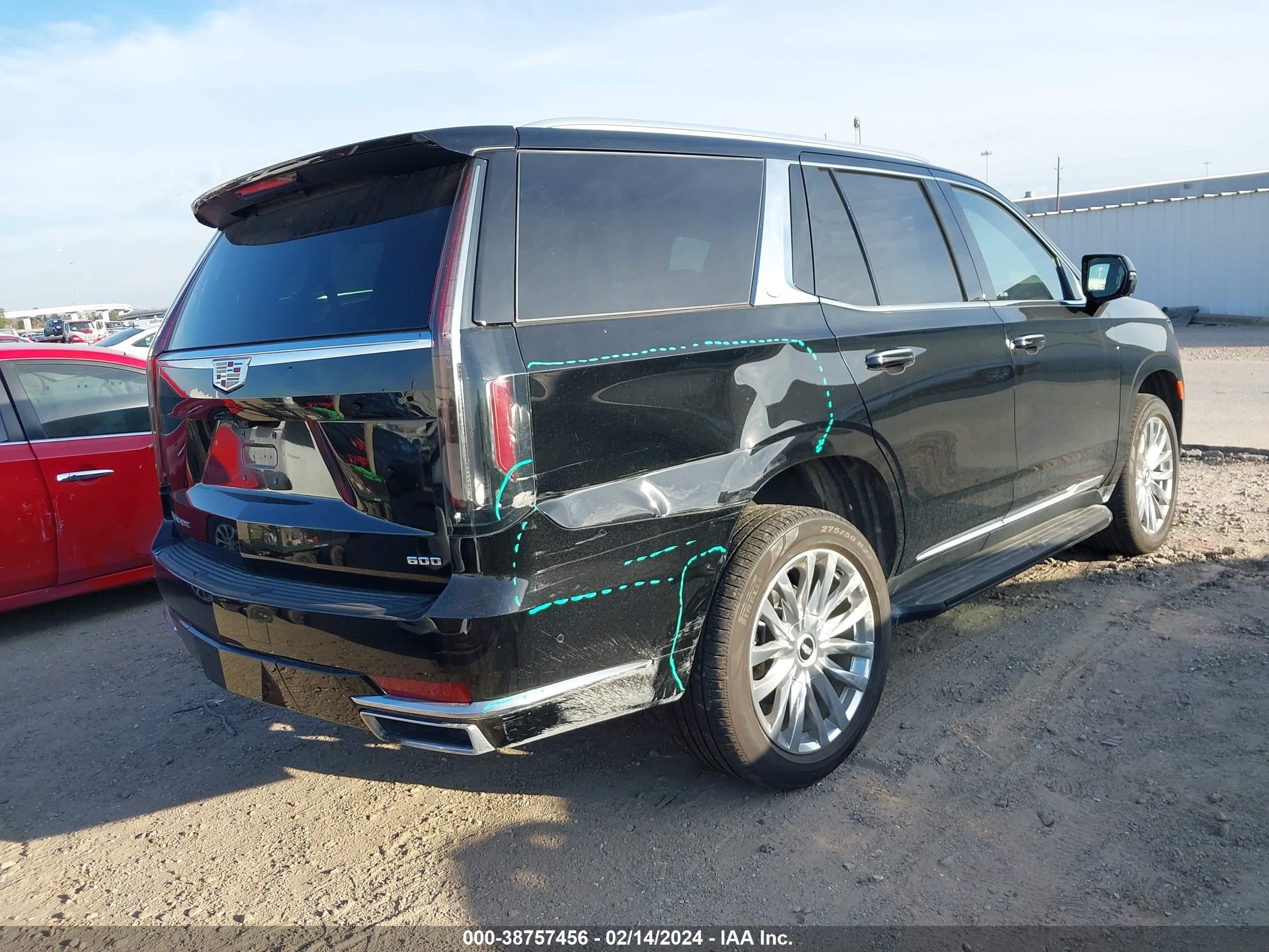 Photo 3 VIN: 1GYS4BKL6PR189267 - CADILLAC ESCALADE 