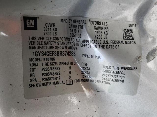 Photo 9 VIN: 1GYS4CEF3BR374283 - CADILLAC ESCALADE P 