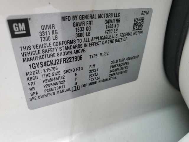 Photo 13 VIN: 1GYS4CKJ2FR227306 - CADILLAC ESCALADE P 