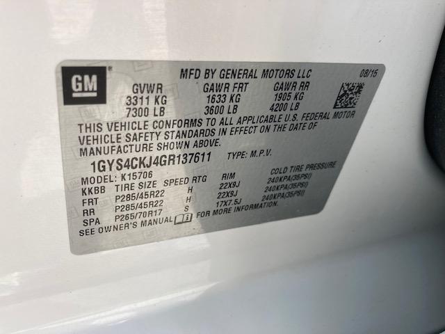 Photo 9 VIN: 1GYS4CKJ4GR137611 - CADILLAC ESCALADE P 