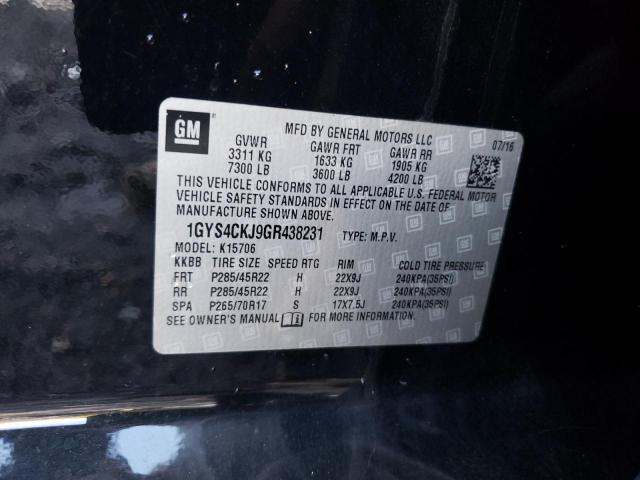 Photo 9 VIN: 1GYS4CKJ9GR438231 - CADILLAC ESCALADE P 