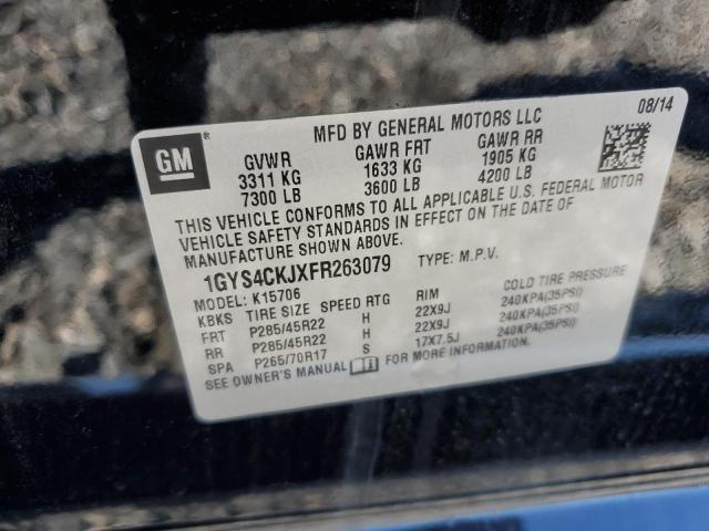 Photo 12 VIN: 1GYS4CKJXFR263079 - CADILLAC ESCALADE 