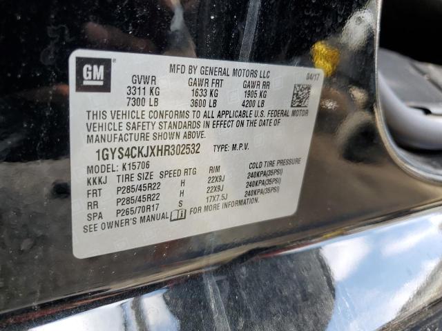 Photo 9 VIN: 1GYS4CKJXHR302532 - CADILLAC ESCALADE P 