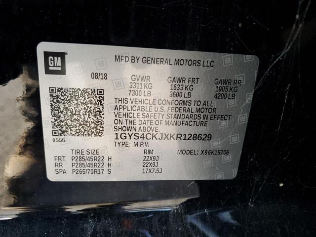 Photo 12 VIN: 1GYS4CKJXKR128629 - CADILLAC ESCALADE P 