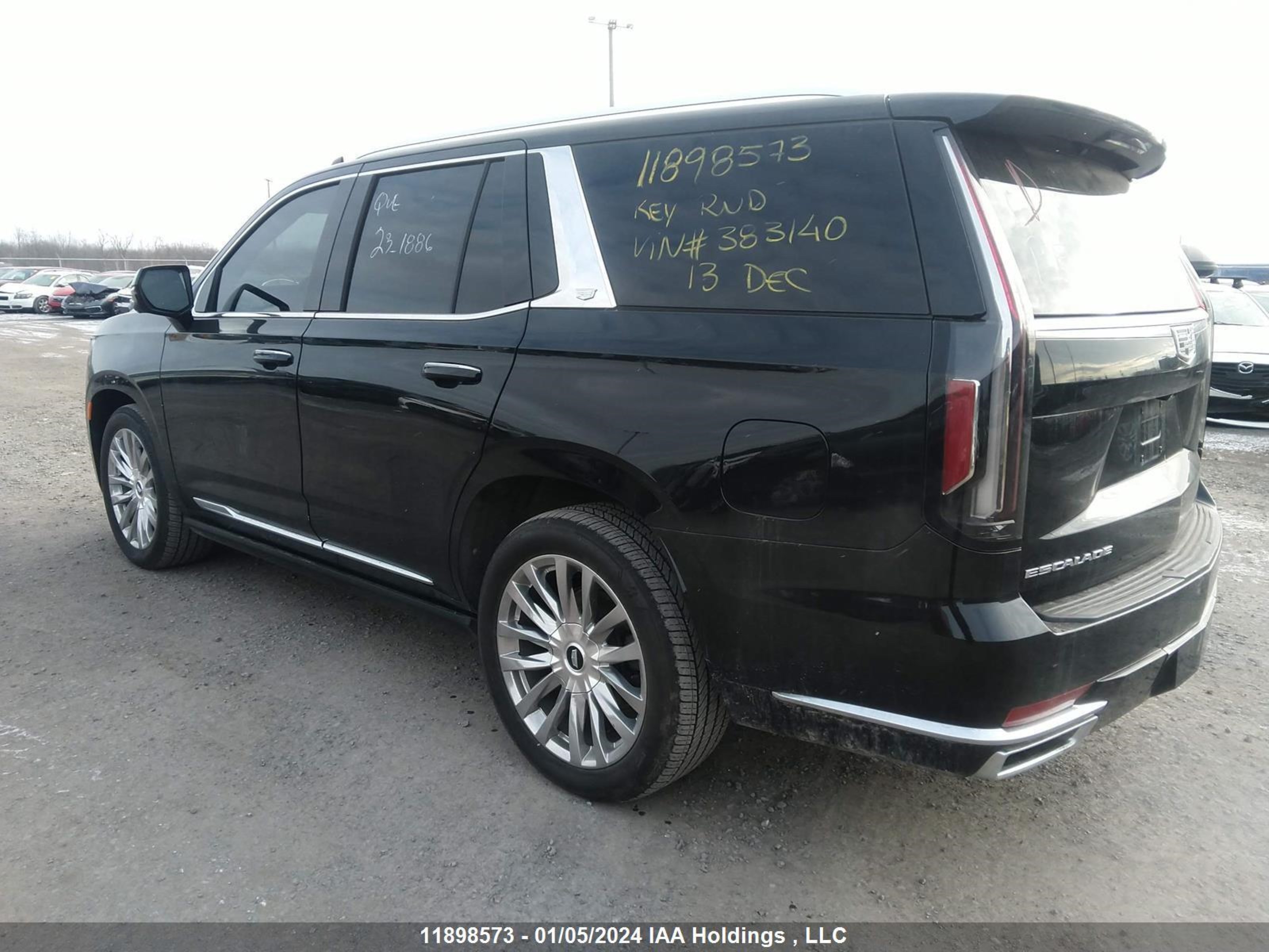 Photo 2 VIN: 1GYS4CKT8MR383140 - CADILLAC ESCALADE 