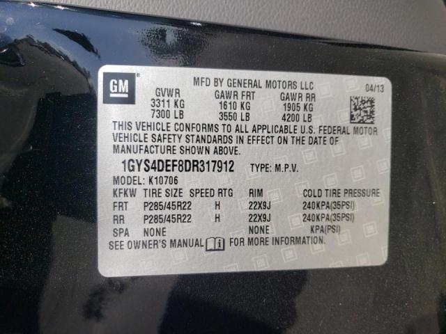 Photo 9 VIN: 1GYS4DEF8DR317912 - CADILLAC ESCALADE P 