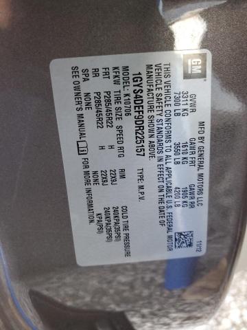 Photo 11 VIN: 1GYS4DEF9DR225157 - CADILLAC ESCALADE P 