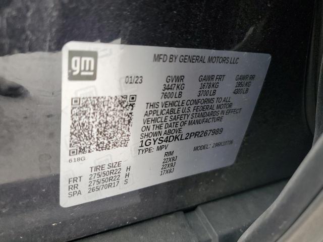 Photo 12 VIN: 1GYS4DKL2PR267989 - CADILLAC ESCALADE P 