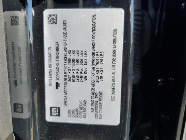 Photo 12 VIN: 1GYS4GKL4RR248624 - CADILLAC ESCALADE S 