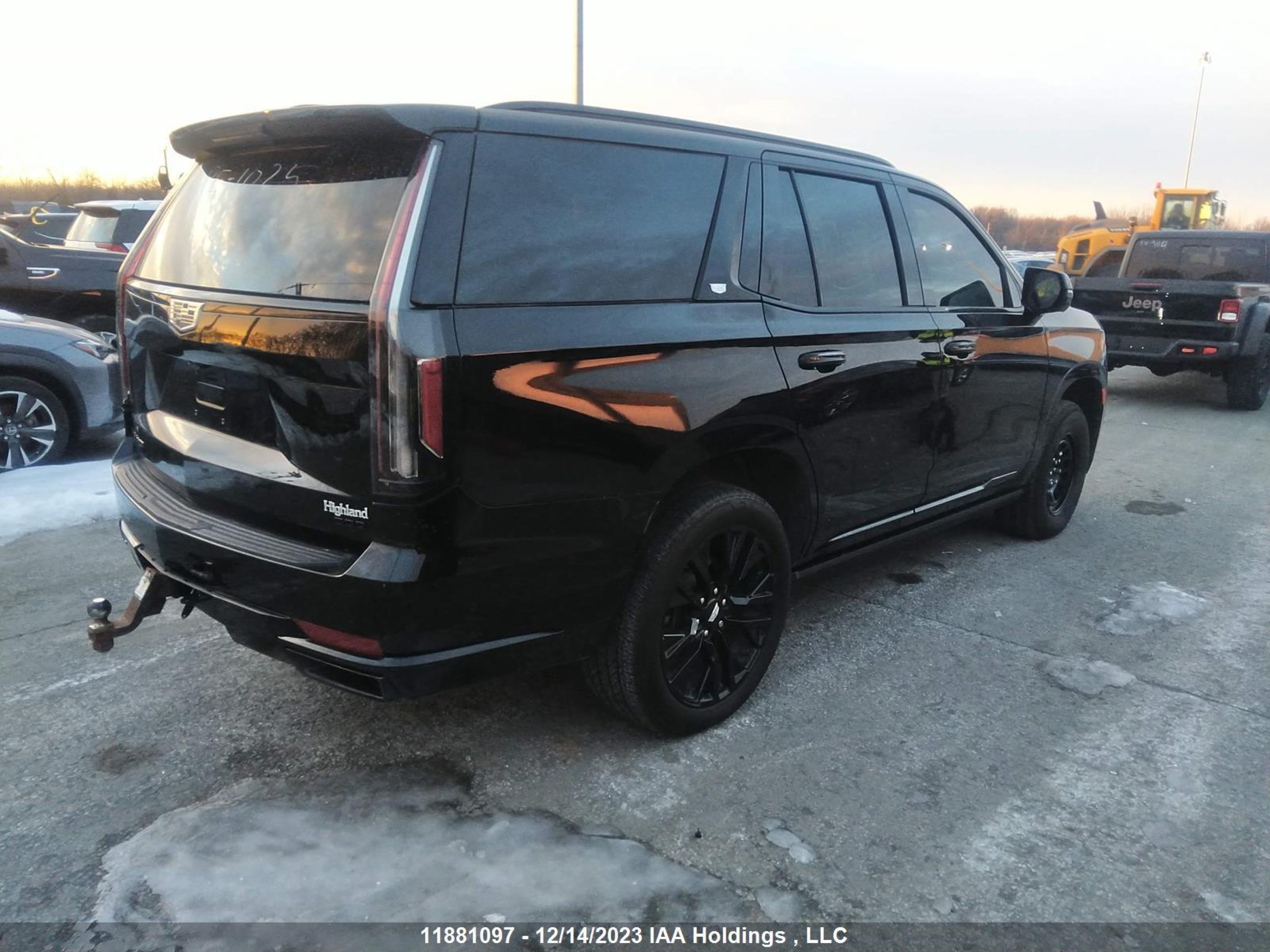 Photo 3 VIN: 1GYS4GKLXNR315009 - CADILLAC ESCALADE 