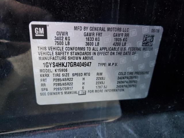 Photo 12 VIN: 1GYS4HKJ7GR404947 - CADILLAC ESCALADE 