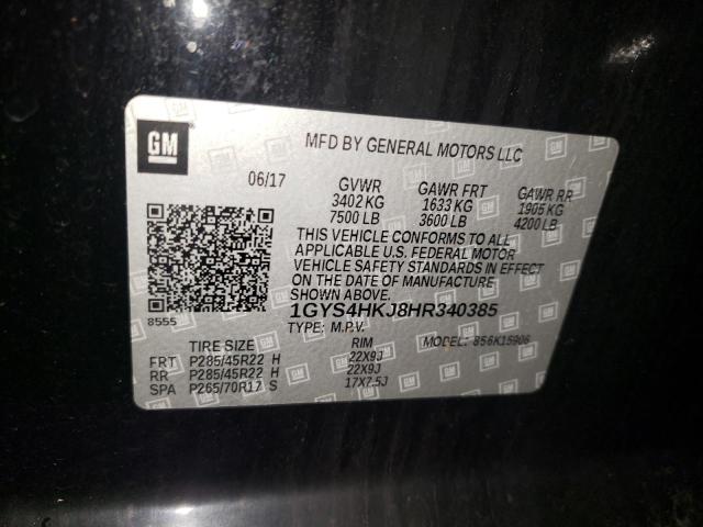 Photo 12 VIN: 1GYS4HKJ8HR340385 - CADILLAC ESCALADE E 