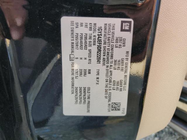 Photo 12 VIN: 1GYS4JEF9DR222841 - CADILLAC ESCALADE E 