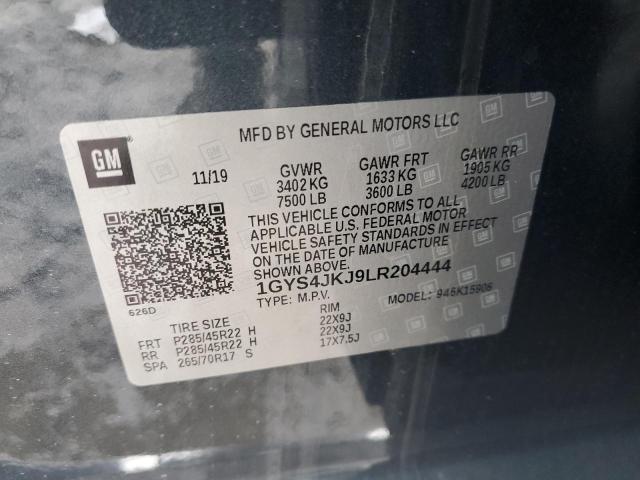 Photo 11 VIN: 1GYS4JKJ9LR204444 - CADILLAC ESCALADE 