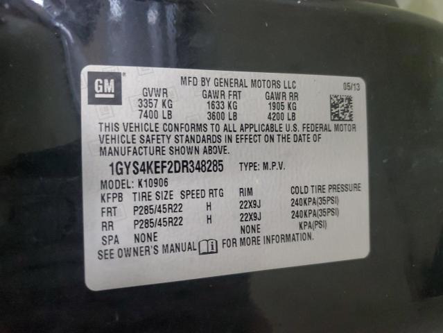 Photo 12 VIN: 1GYS4KEF2DR348285 - CADILLAC ESCALADE 