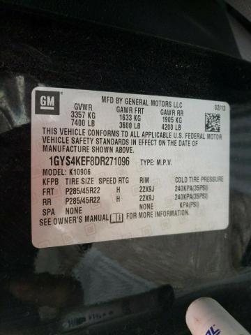 Photo 9 VIN: 1GYS4KEF8DR271096 - CADILLAC ESCALADE E 