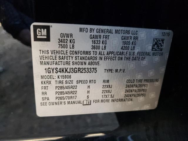 Photo 13 VIN: 1GYS4KKJ3GR253375 - CADILLAC ESCALADE 