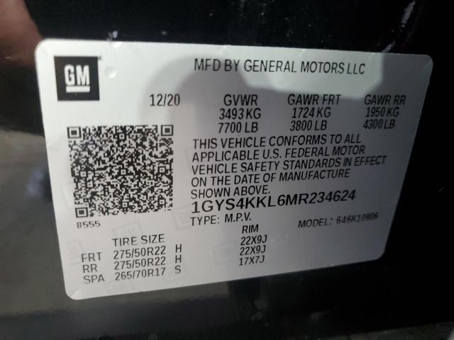 Photo 13 VIN: 1GYS4KKL6MR234624 - CADILLAC ESCALADE E 