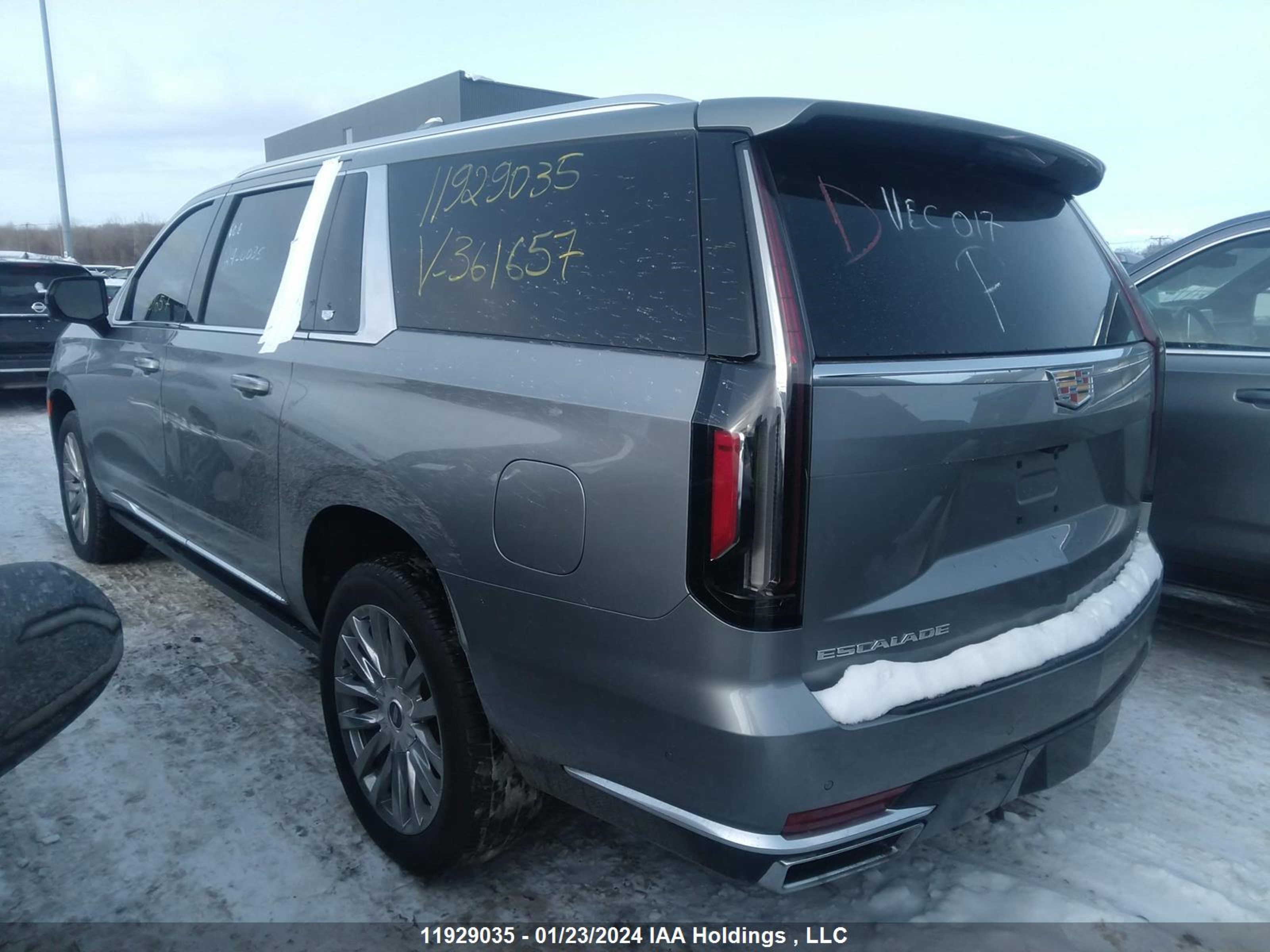 Photo 2 VIN: 1GYS4LKL6PR361657 - CADILLAC ESCALADE 