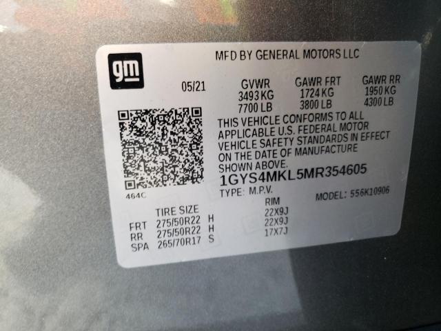 Photo 12 VIN: 1GYS4MKL5MR354605 - CADILLAC ESCALADE 