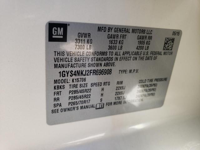 Photo 12 VIN: 1GYS4NKJ2FR696908 - CADILLAC ESCALADE P 