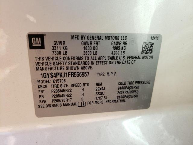 Photo 9 VIN: 1GYS4PKJ1FR556957 - CADILLAC ESCALADE P 