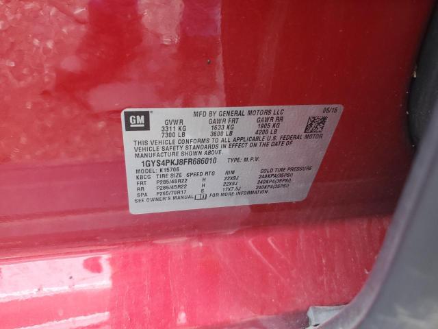 Photo 11 VIN: 1GYS4PKJ8FR686010 - CADILLAC ESCALADE P 