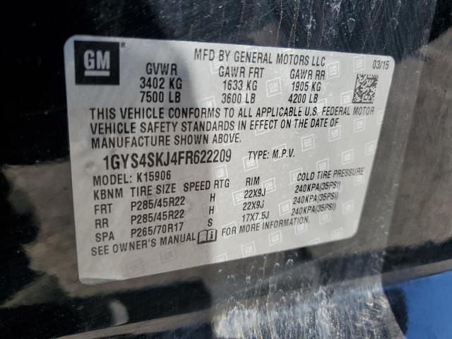 Photo 13 VIN: 1GYS4SKJ4FR622209 - CADILLAC ESCALADE E 