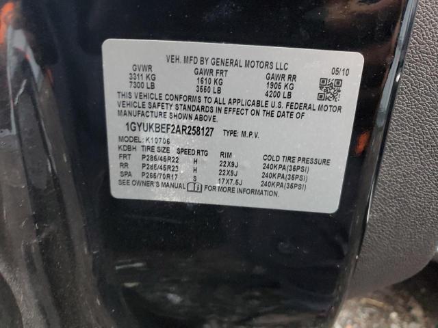 Photo 12 VIN: 1GYUKBEF2AR258127 - CADILLAC ESCALADE L 