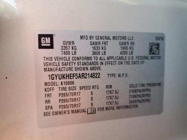 Photo 13 VIN: 1GYUKHEF5AR214822 - CADILLAC ESCALADE E 