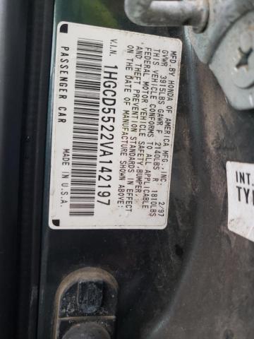 Photo 11 VIN: 1HGCD5522VA142197 - HONDA ACCORD 