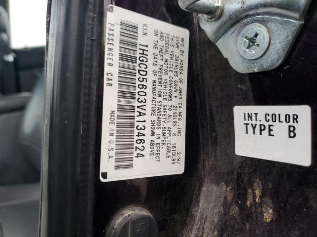 Photo 12 VIN: 1HGCD5603VA134624 - HONDA ACCORD SE 