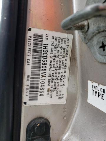 Photo 11 VIN: 1HGCD5605VA104654 - HONDA ACCORD 