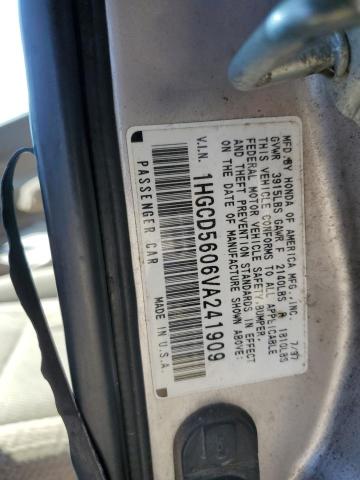 Photo 11 VIN: 1HGCD5606VA241909 - HONDA ACCORD SE 