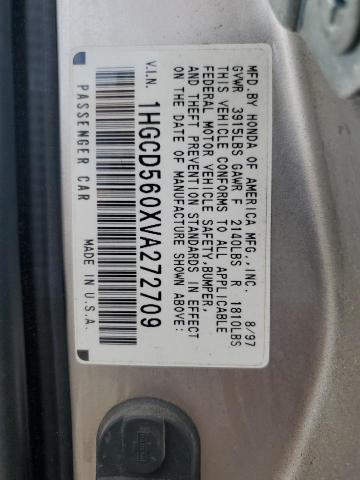 Photo 11 VIN: 1HGCD560XVA272709 - HONDA ACCORD SE 