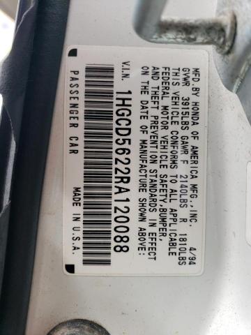 Photo 11 VIN: 1HGCD5622RA120088 - HONDA ACCORD 