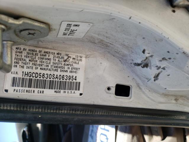 Photo 11 VIN: 1HGCD5630SA063954 - HONDA ACCORD 