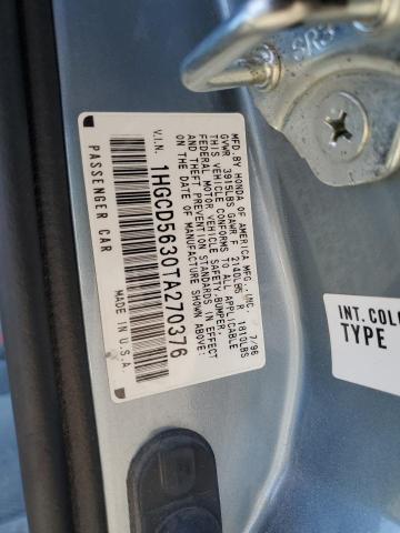 Photo 12 VIN: 1HGCD5630TA270376 - HONDA ACCORD 