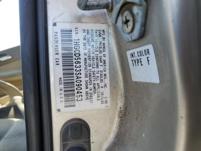 Photo 11 VIN: 1HGCD5633SA090453 - HONDA ACCORD LX 