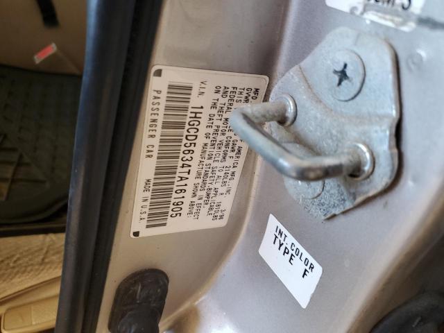 Photo 11 VIN: 1HGCD5634TA161905 - HONDA ACCORD LX 