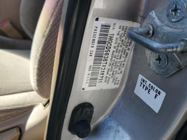 Photo 11 VIN: 1HGCD5636TA246731 - HONDA ACCORD LX 