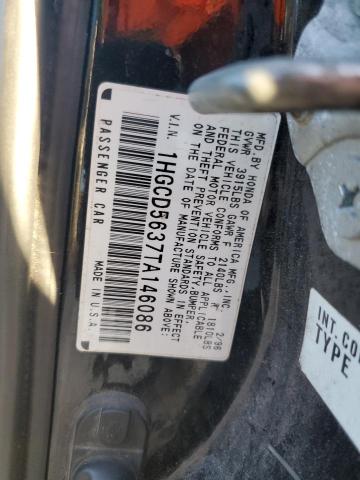 Photo 11 VIN: 1HGCD5637TA146086 - HONDA ACCORD LX 