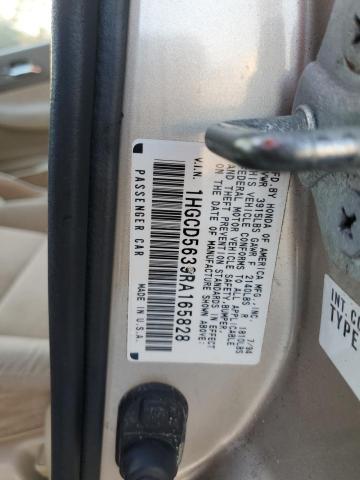 Photo 12 VIN: 1HGCD5639RA165828 - HONDA ACCORD LX 