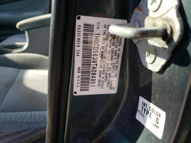 Photo 11 VIN: 1HGCD5639TA084951 - HONDA ACCORD LX 