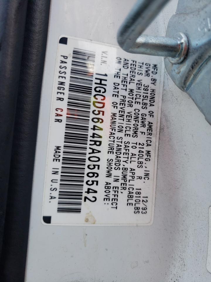 Photo 11 VIN: 1HGCD5644RA056542 - HONDA ACCORD 