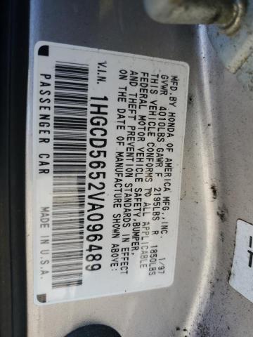 Photo 11 VIN: 1HGCD5652VA096489 - HONDA ACCORD 