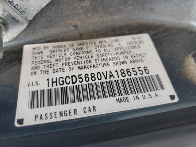 Photo 11 VIN: 1HGCD5680VA186556 - HONDA ACCORD 