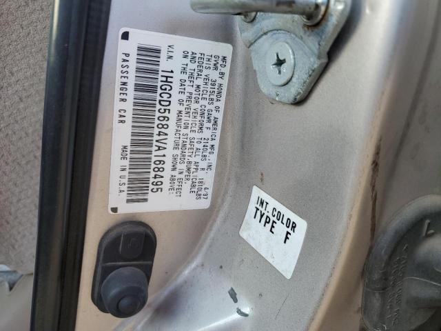 Photo 11 VIN: 1HGCD5684VA168495 - HONDA ACCORD VAL 