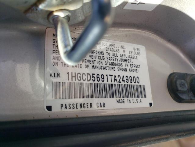 Photo 11 VIN: 1HGCD5691TA249900 - HONDA ACCORD VAL 