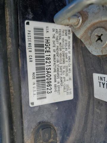 Photo 12 VIN: 1HGCE1821SA009623 - HONDA ACCORD 